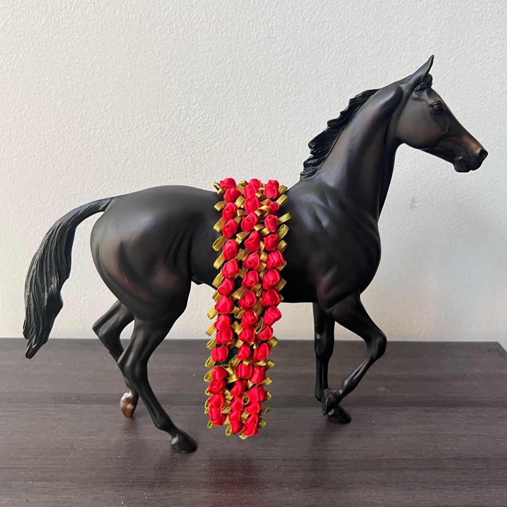 Retired Breyer Horse Seattle Slew Triple Crown 25th Anniversary Racehorse #474